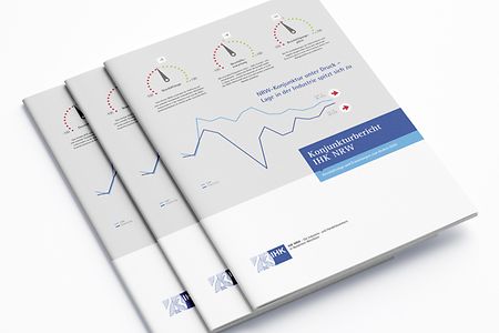 Konjunktur in Nordrhein-Westfalen IHK NRW Konjunkturbericht Herbst 2025 Mockup