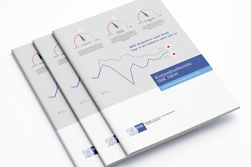 IHK NRW Konjunkturbericht Herbst 2025 Mockup